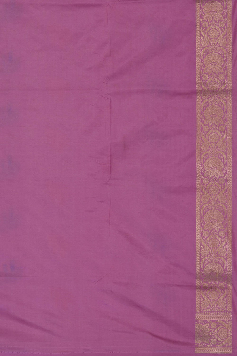 Image of Banarasi Silk Lavender Purple Saree